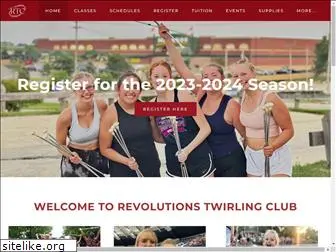 revolutionstwirlingclub.com