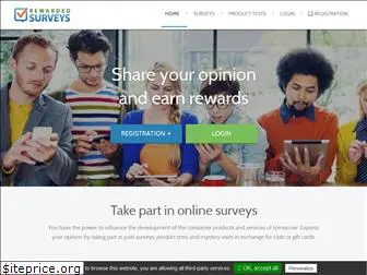 rewarded-surveys.co.uk