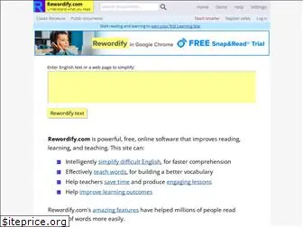 rewordify.com