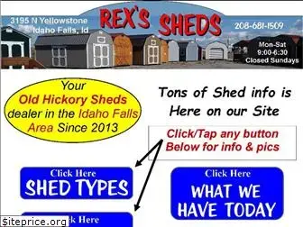 rexssheds.com