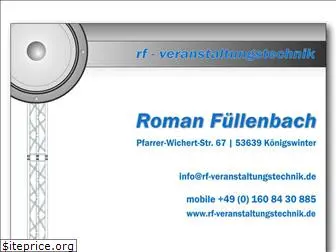 www.rf-veranstaltungstechnik.de website price