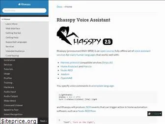 rhasspy.readthedocs.io