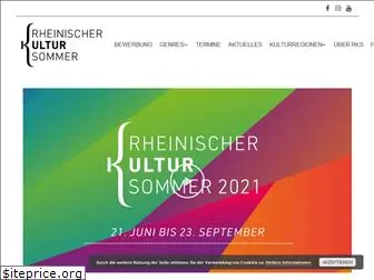 rheinischer-kultursommer.de