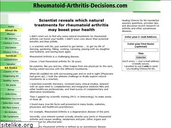 rheumatoid-arthritis-decisions.com