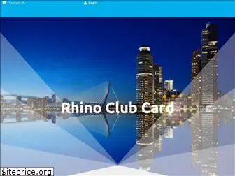 rhinoclubcard.com