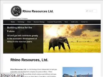 rhinoresourcesltd.com