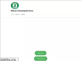 rhinoscleaningservices.com