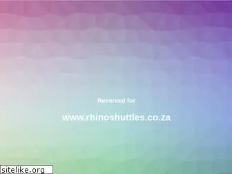 rhinoshuttles.co.za