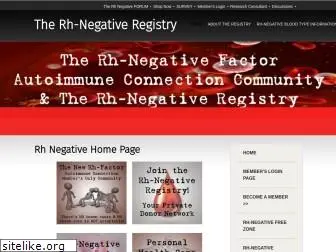 rhnegativeregistry.com