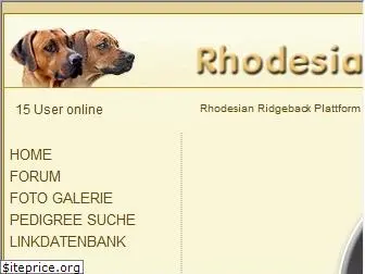 rhodesian-ridgeback.org