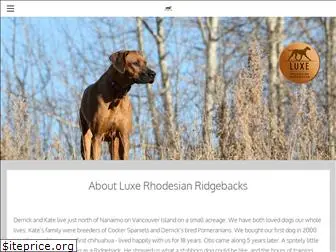 rhodesianridgeback.ca