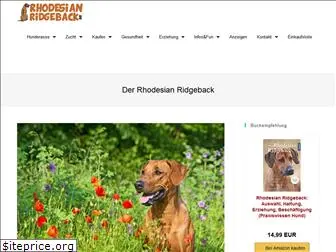 rhodesianridgeback.de