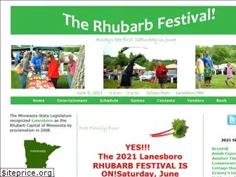 rhubarbfestival.org