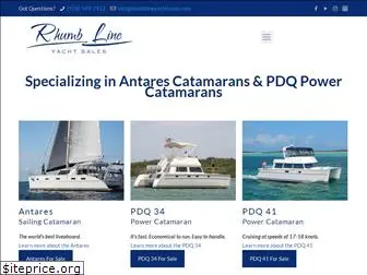 rhumblineyachtsales.com