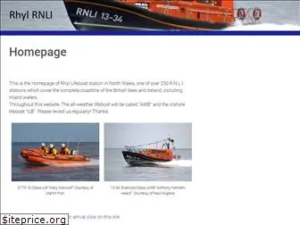 rhyl-lifeboat.co.uk