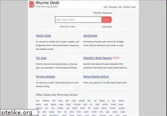 rhymedesk.com