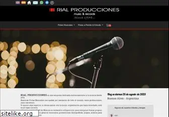 rialproducciones.com.ar