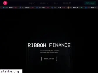 ribbon.finance