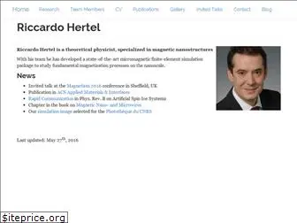 riccardo-hertel.com