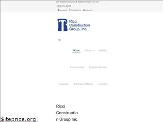 ricciconstructiongroup.com