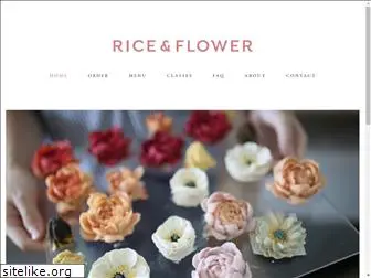 riceandflower.com