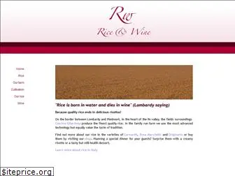 riceandwine.com