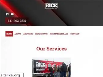 riceauctioncompany.com