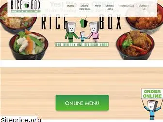 riceboxexpress.com