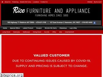 ricefurnitureandappliances.com