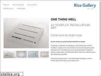 ricegallery.org
