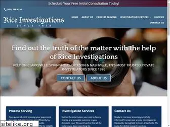 riceinvestigations.com