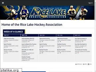 ricelakehockey.com