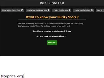 ricepurity-test.com