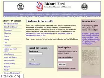 richardfordmanuscripts.co.uk