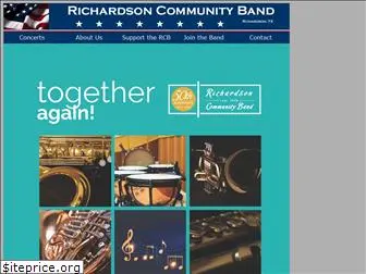 richardsoncommunityband.org