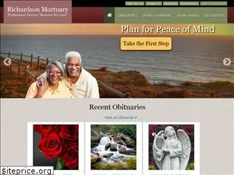 richardsonmortuary.net