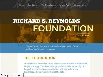 richardsreynoldsfoundation.org
