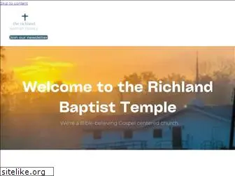 richlandbaptisttemple.com