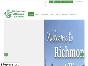 richmondalliancechurch.com