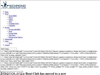 richmondbridgeboatclub.org