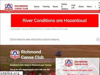 richmondcanoeclub.com