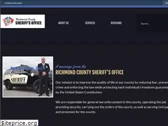 richmondcountysheriff.net