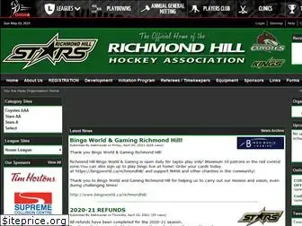 richmondhillhockey.com