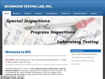 richmondtestinglab.com