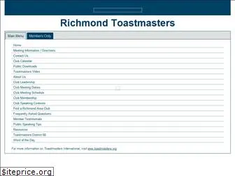 richmondtoastmasters.org