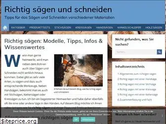 richtig-saegen.net