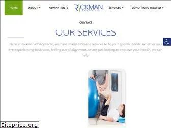 rickmanchiropractic.com