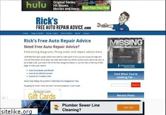 ricksfreeautorepairadvice.com