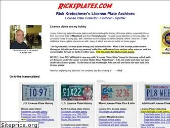 ricksplates.com