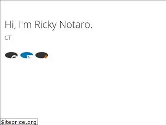 rickynotaro.com